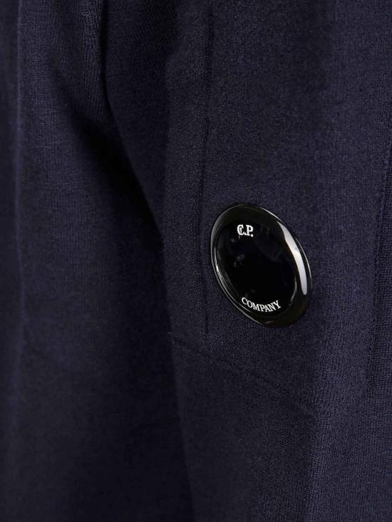 25FW 씨피 컴퍼니 스웨터 19CMKN037A005528A888 Blue - C.P. COMPANY