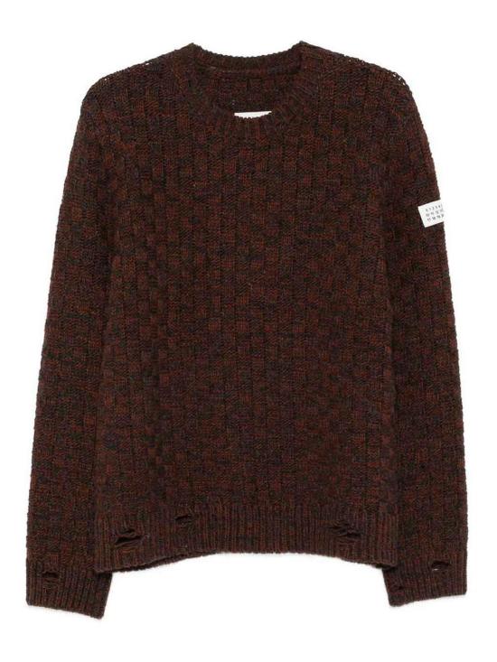  MM6 메종마르지엘라 스웨터 SH2HL0034M13174961 Brown