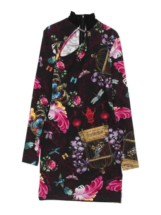  베르사체 미디 스커트 79HAO971JS519MS3 Multicolour