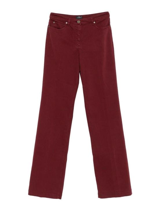 25FW 에트로 스트레이트 팬츠 WRNB0026AV689F0130 Dark Red
