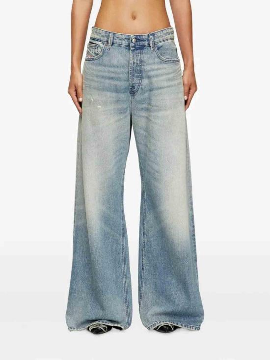 25FW 디젤 스트레이트 팬츠 A069250DBEC01 Denim - DIESEL