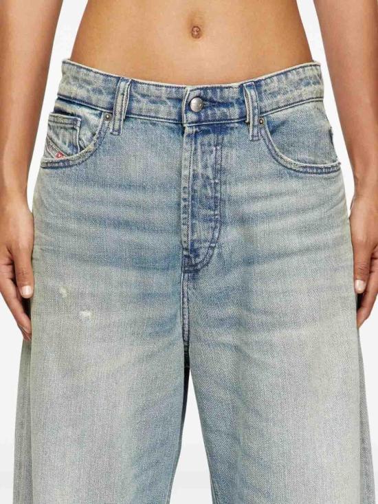 25FW 디젤 스트레이트 팬츠 A069250DBEC01 Denim - DIESEL