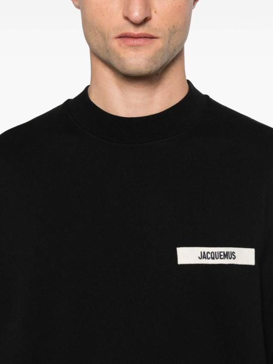  자크뮈스 그로그랭 스웨트 셔츠 SSM00206AJ00126990 Black - JACQUEMUS