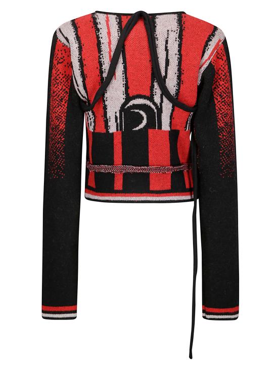 25FW 오토링거 후드 티셔츠 10760250701 BLKRED Sporty Red - OTTOLINGER