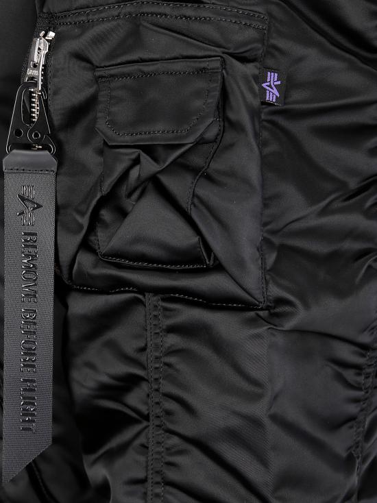 25FW 알파 인더스트리 봄버 자켓 148133UV 03 BLACK - ALPHA