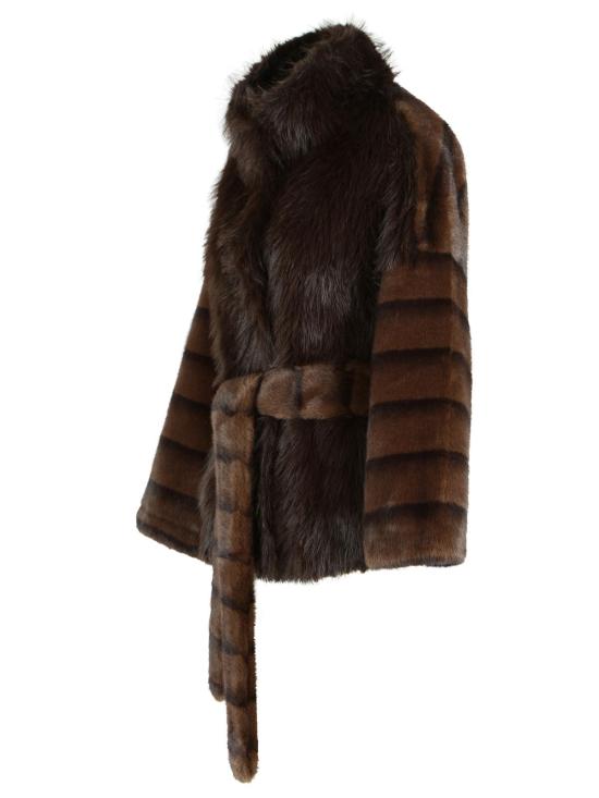 25FW 불리 가죽 자켓 BA25 7238CACAO MIX Brown - BULLY