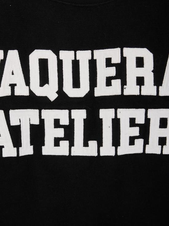 25FW 바퀘라 후드 티셔츠 VAQ10T015 1 FADED BLACK - VAQUERA