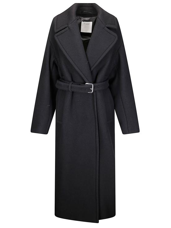 25FW 스포트막스 ZEBRA 체브라 오버사이즈 코트 2522016022600 004 BLACK