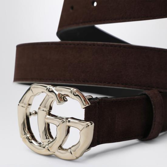 25FW 구찌 GG 마몽 벨트 847228CA00G Brown - GUCCI