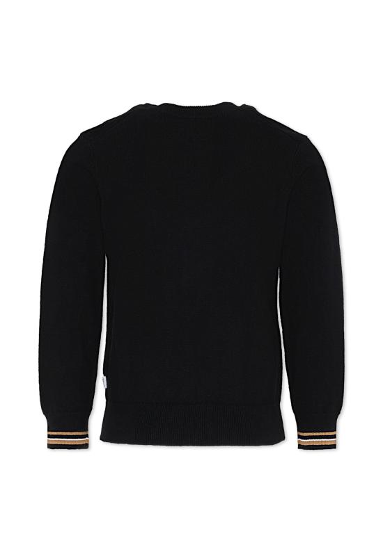 25FW [키즈] 보스 니트/스웻셔츠 J52343 09B BLACK - BOSS