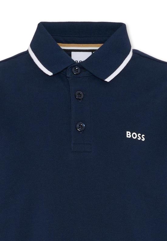 25FW [키즈] 보스 폴로 셔츠 J52330 849 BLUE - BOSS