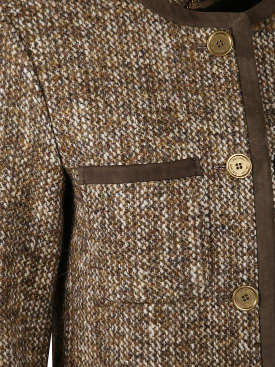 25FW 골든구스 수트 자켓 GWP02336 P00209390108 Brown - GOLDEN GOOSE