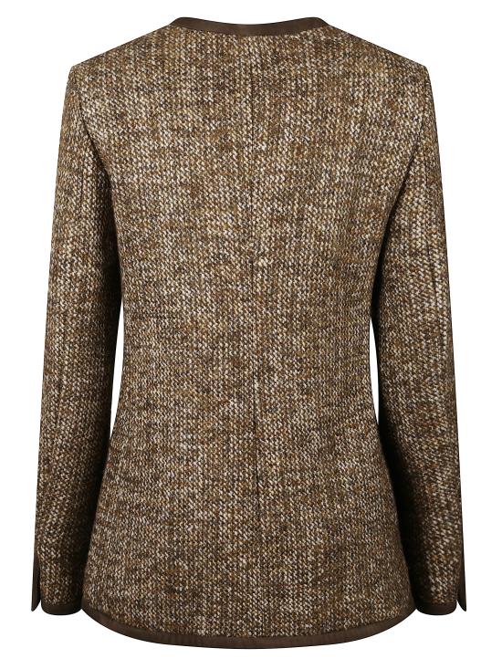 25FW 골든구스 수트 자켓 GWP02336 P00209390108 Brown - GOLDEN GOOSE