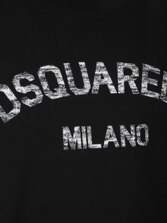 25FW 디스퀘어드2 반팔 티셔츠 S74GD1476 D20020962X Black - DSQUARED2
