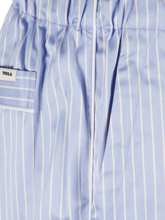 25FW 테클라 라운지 웨어 57400149PANTS POLOSTRIPES Blue - TEKLA