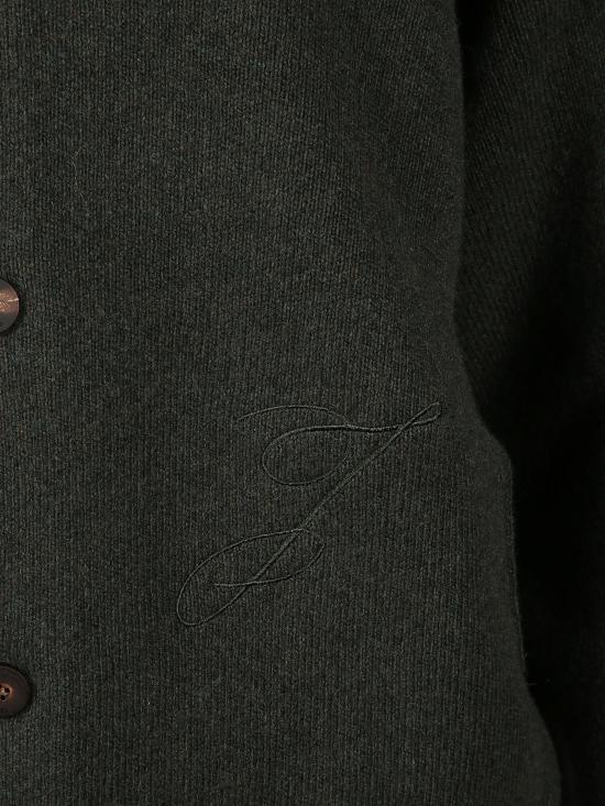 25FW 자크뮈스 가디건 25HCDM00567AK 00278580 Kaki - JACQUEMUS