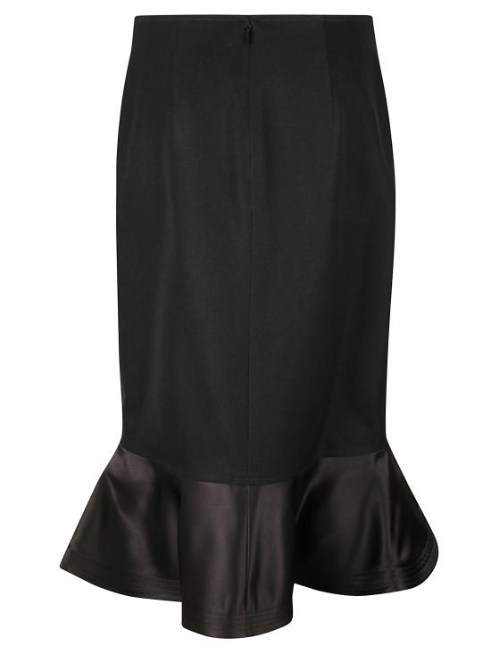 25FW 펜디 미디 스커트 FQ7687 AJYFF0GME Black - FENDI