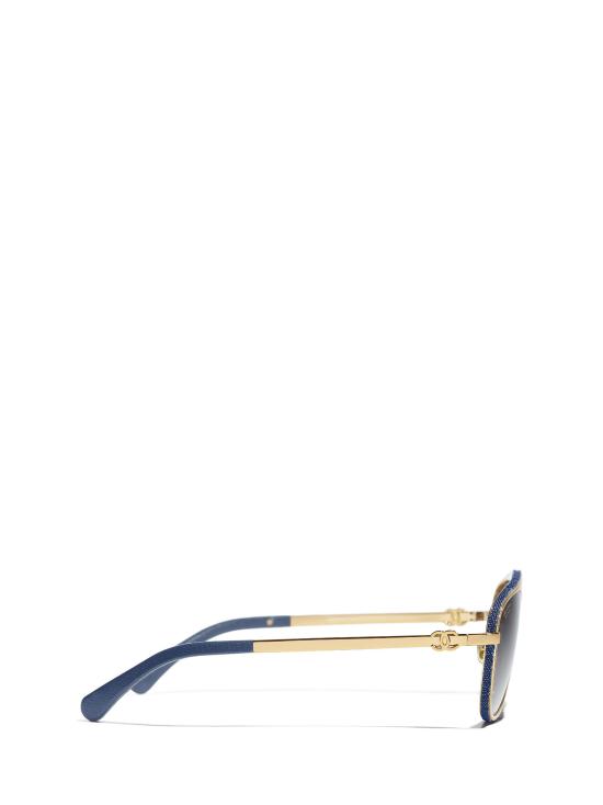26FW 샤넬 선글라스 CH4290Q C488S9 GOLD - CHANEL