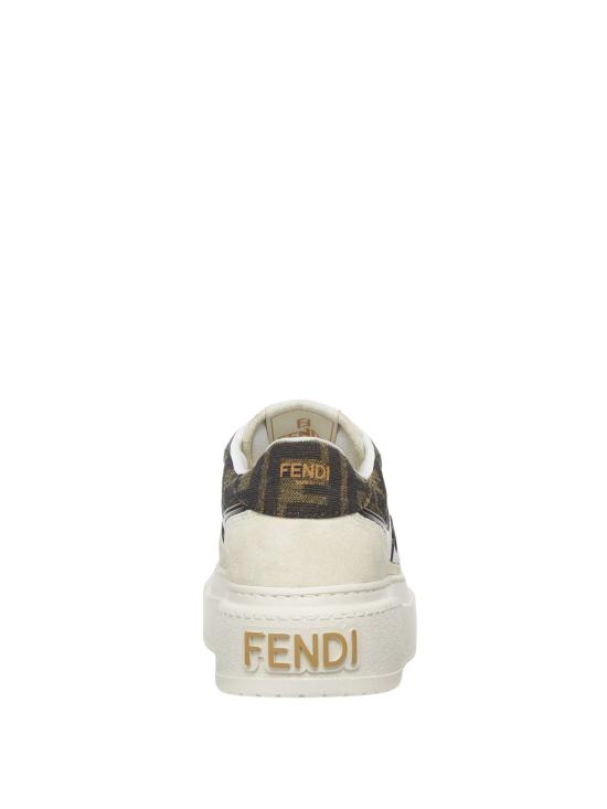 25FW 펜디 매치 플랫폼 로우 탑 8E8572 AQ6IF1PYW White - FENDI