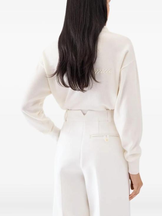 25FW 자크뮈스 가디건 25HCDW00816AK00299 OFF WHITE 110 - JACQUEMUS