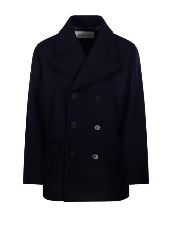 25FW 버버리 울 피코트 8115005 A1222 NAVY