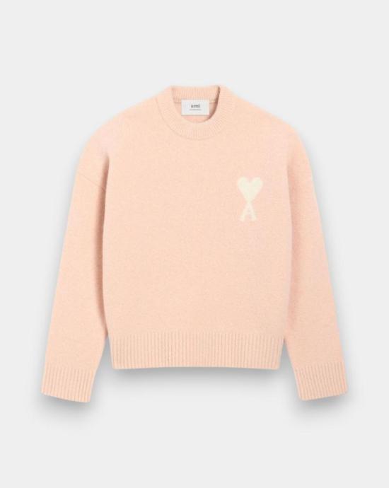 25FW 아미 ADC 크루넥 스웨터 UKS836KN0135 6807 Pink