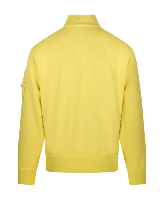 25FW 씨피 컴퍼니 긴팔 티셔츠 19CMSS142A 006372R 210 GREEN SHEEN - C.P. COMPANY