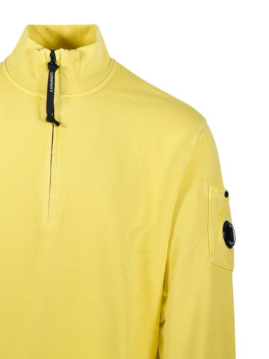 25FW 씨피 컴퍼니 긴팔 티셔츠 19CMSS142A 006372R 210 GREEN SHEEN - C.P. COMPANY