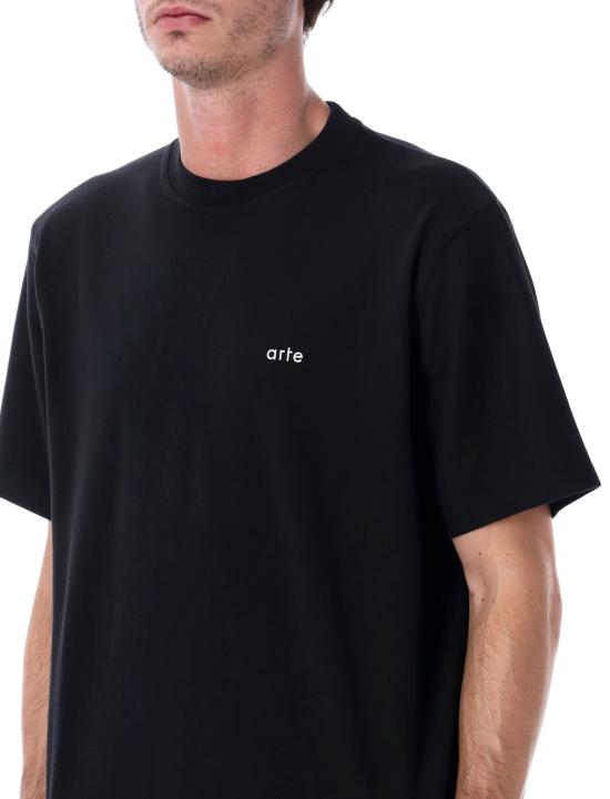 25FW 아르떼 앤트워프 반팔 티셔츠 AW25199T BLACK Nero - ARTE ANTWERP
