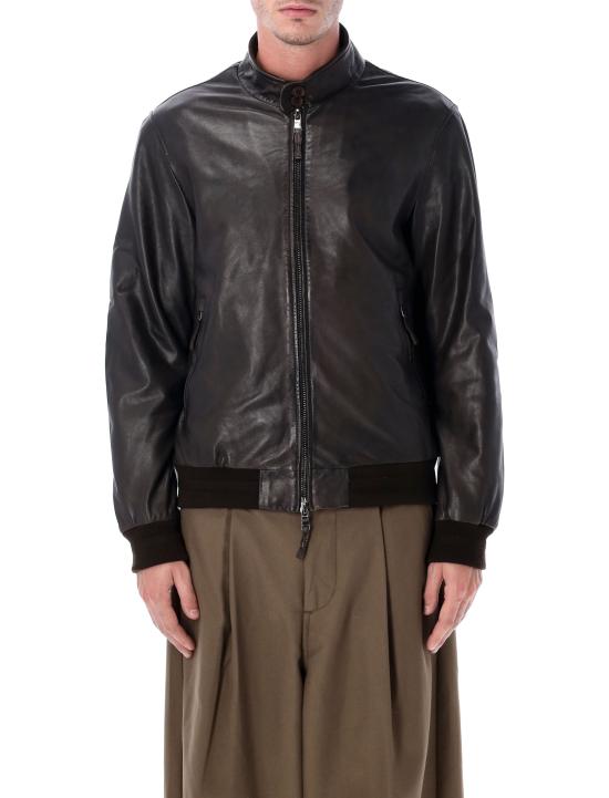 25FW 스워드 가죽 자켓 SA25 5654NAPPA SL01 Marrone