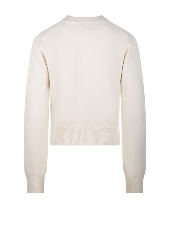 25FW 아미 가디건 FKC171KN0071185 IVORY DOM - AMI