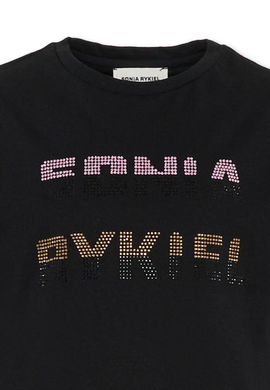25FW [키즈] 소니아리키엘 티셔츠 A00355 09B BLACK - SONIA RYKIEL
