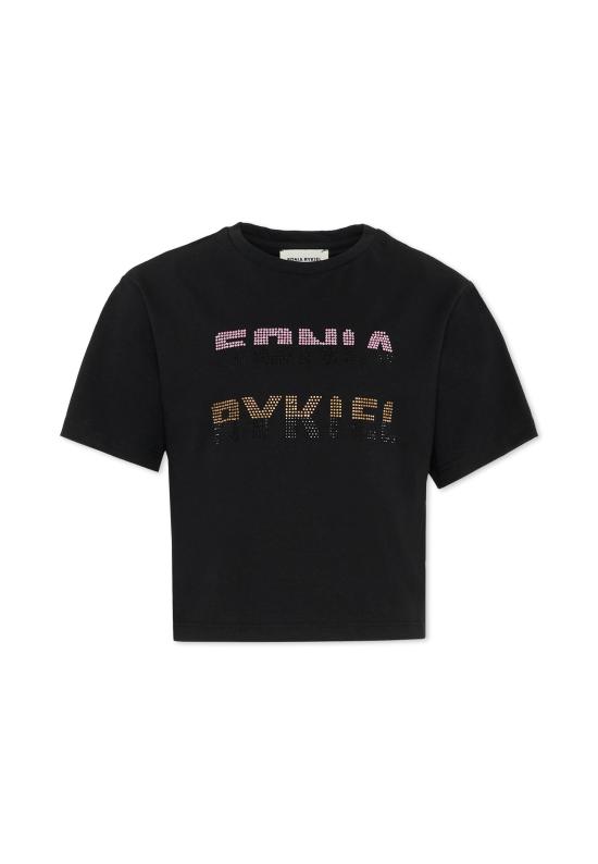 25FW [키즈] 소니아리키엘 티셔츠 A00355 09B BLACK