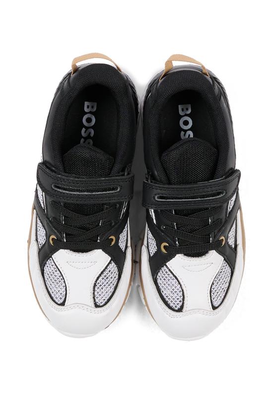 25FW [키즈] 보스 스니커즈 J52578 N50 BLACK - BOSS
