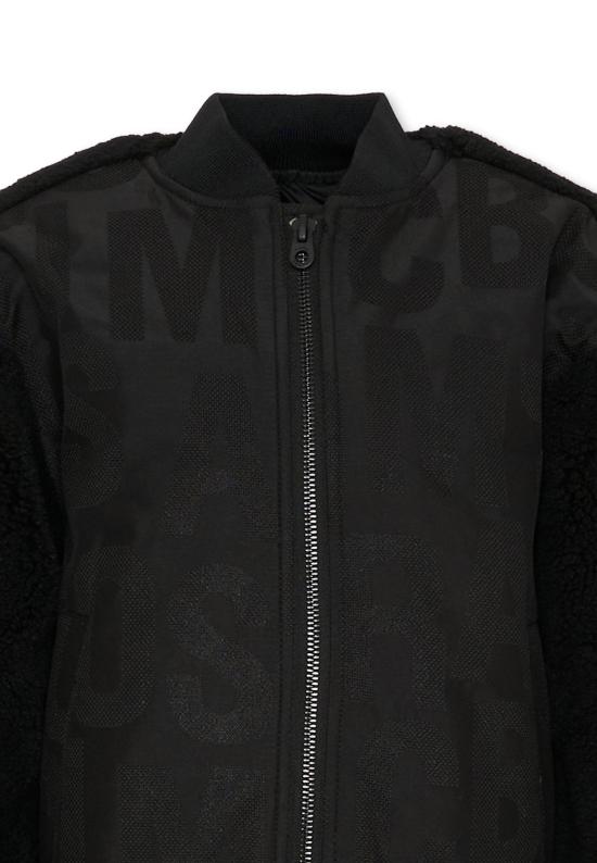 25FW [키즈] 마크제이콥스 봄버 자켓 W60621 09B BLACK - MARC JACOBS