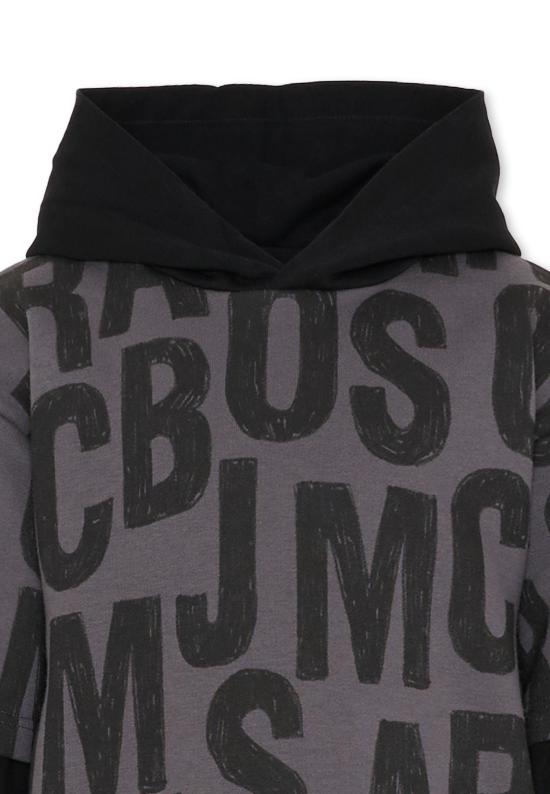 25FW [키즈] 마크제이콥스 트레이닝 상의 W60626 075 GREY - MARC JACOBS