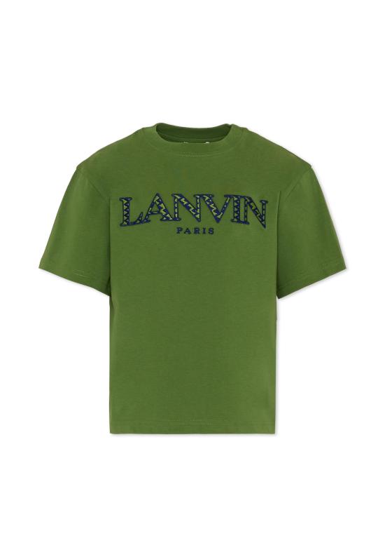 25FW [키즈] 랑방 티셔츠 N30283 625 GREEN