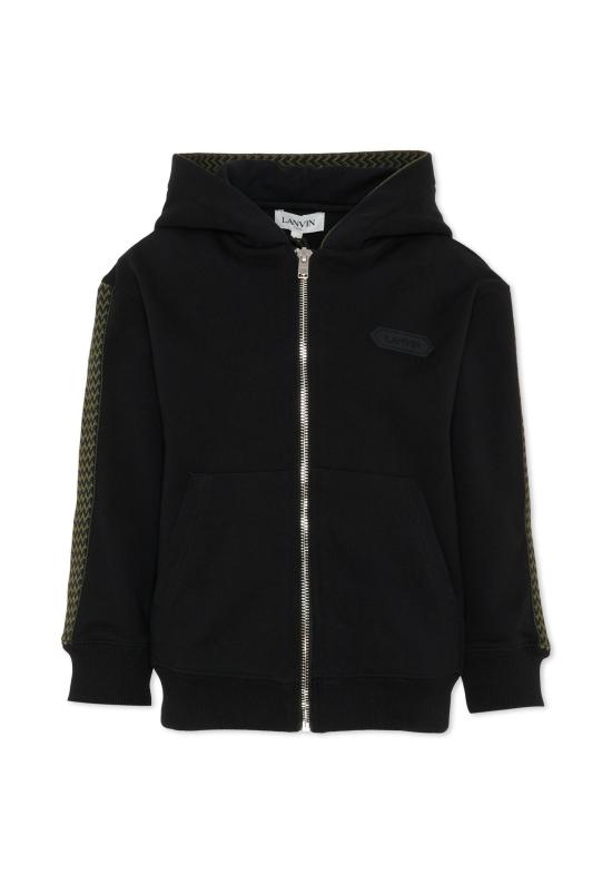 25FW [키즈] 랑방 니트/스웻셔츠 N30298 09B BLACK