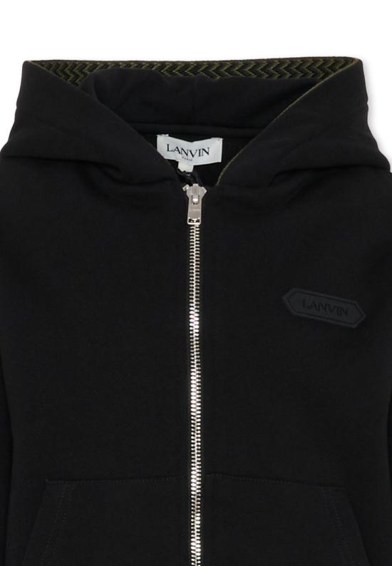 25FW [키즈] 랑방 니트/스웻셔츠 N30298 09B BLACK - LANVIN