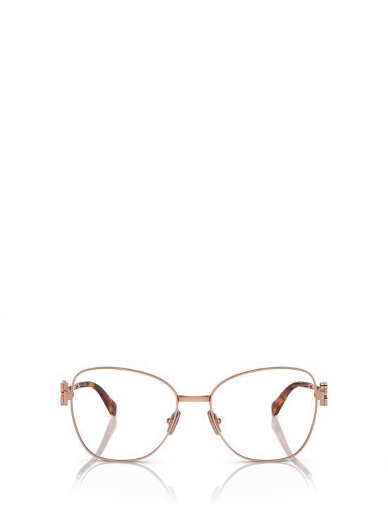 26FW 미우미우 안경 MU 50XV ZVF1O1 ROSE GOLD
