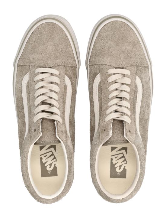 25FW 반스 스니커즈 VN000D9JEMF1 SHAG SUEDE Bay Leaf - VANS