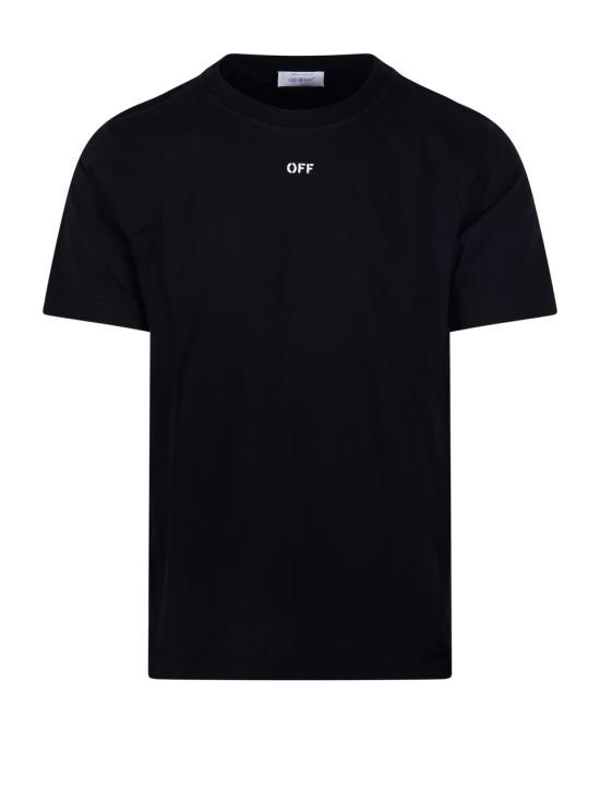 25FW 오프화이트 탑 OMAA027F25 JER008 1001 BLACK WHITE