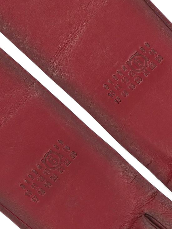 25FW MM6 메종마르지엘라 장갑 S62TS0080 M07014 248 Red - MM6 MAISON MARGIELA