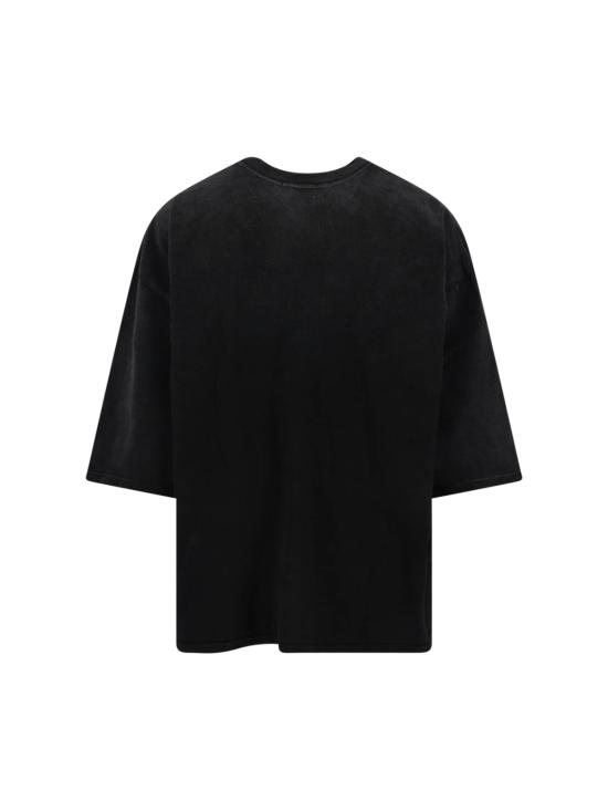 25FW 윌리 차바리아 반팔 티셔츠 WCJSY0122 001 Black - WILLY CHAVARRIA