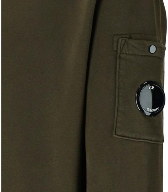 25FW 씨피 컴퍼니 스웨터 19CMSS059A 006372G 683 S Green - C.P. COMPANY