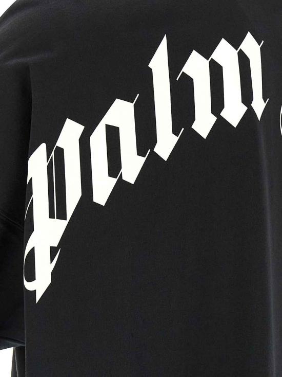  팜앤젤스 반팔 티셔츠 PMAA10BF25JER001100 Black - PALM ANGELS