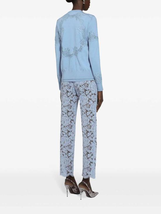 25SS 돌체앤가바나 스트레이트 팬츠 FTAM2THLM7LF3981 Light Blue - DOLCE & GABBANA