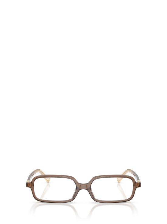 26FW 미우미우 안경 MU 01YV 23H1O1 BROWN TRANSPARENT