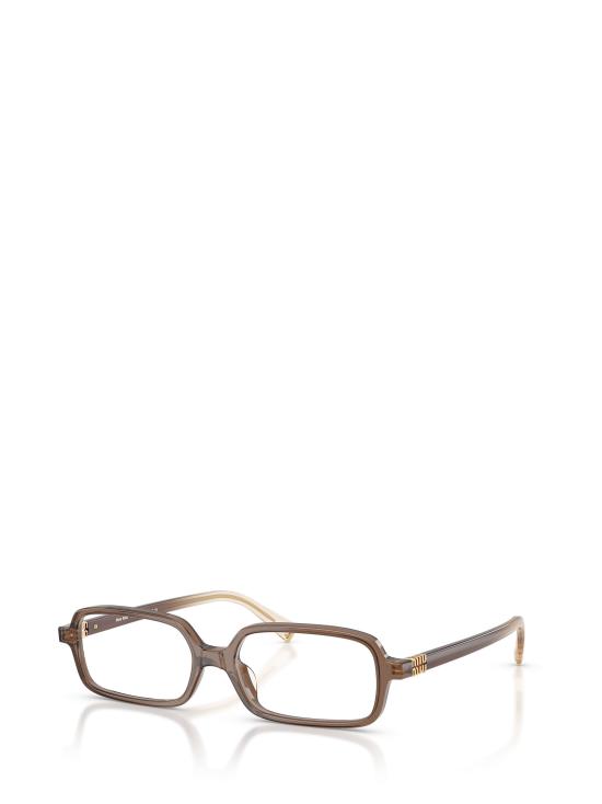 26FW 미우미우 안경 MU 01YV 23H1O1 BROWN TRANSPARENT - MIU MIU