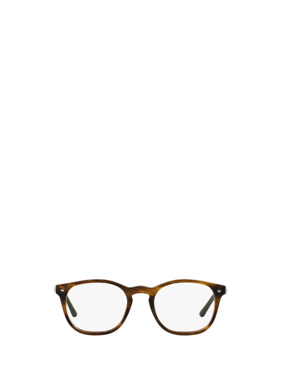 26FW 조르지오 아르마니 안경 AR7074 5405 STRIPED MATTE DARK BROWN